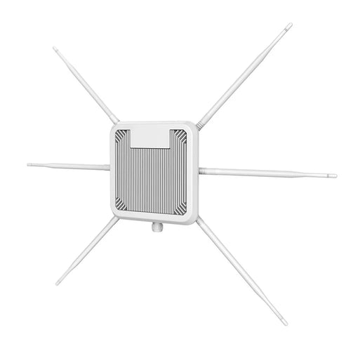 HW3000B IP67 Waterproof WiFi 6 Dual Band 3000Mbps Outdoor Wireless AP Router with 6x 7dBi Antenna - US Plug - 1