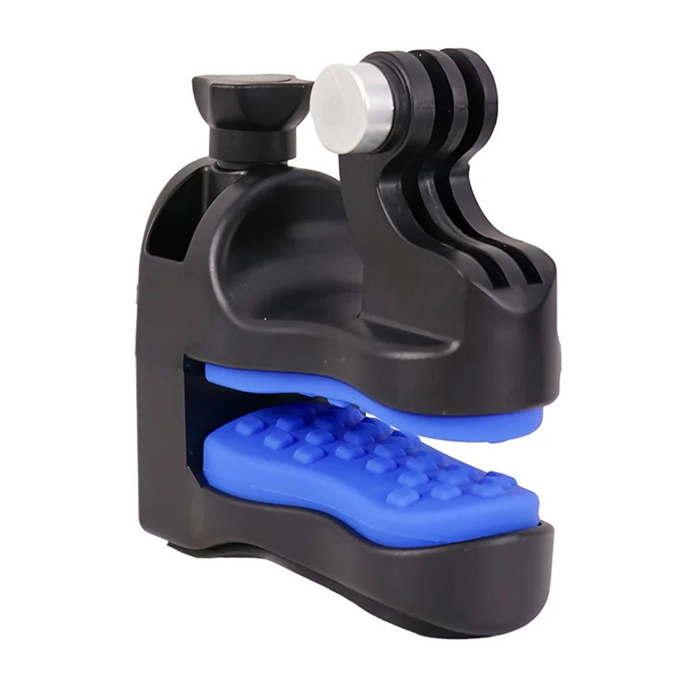 E068 Motorcycle Helmet Chin Mount for Action Camera Adjustable Quick Release Clamp Bracket - 1