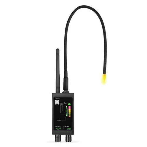 M8000 Signal Detector Anti Spy Camera GPS Tracker Wireless Signal Detector for Hotel Office Car - Black - 1