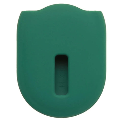 For Xiaomi Tag Silicone Protective Case Shockproof Tracker Cover with Hanging Buckle - Blackish Green - 1