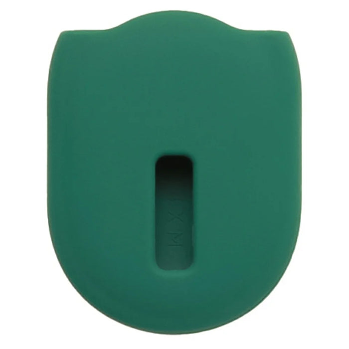 For Xiaomi Tag Silicone Protective Case Shockproof Tracker Cover with Hanging Buckle - Blackish Green - 1