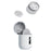 Q1 Mini Wireless Massage Pads 6 Massage Modes 2 Replaceable Pads with Charging Case for Full Body Relief - White - 1