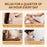 Q1 Mini Wireless Massage Pads 6 Massage Modes 2 Replaceable Pads with Charging Case for Full Body Relief - White - 5