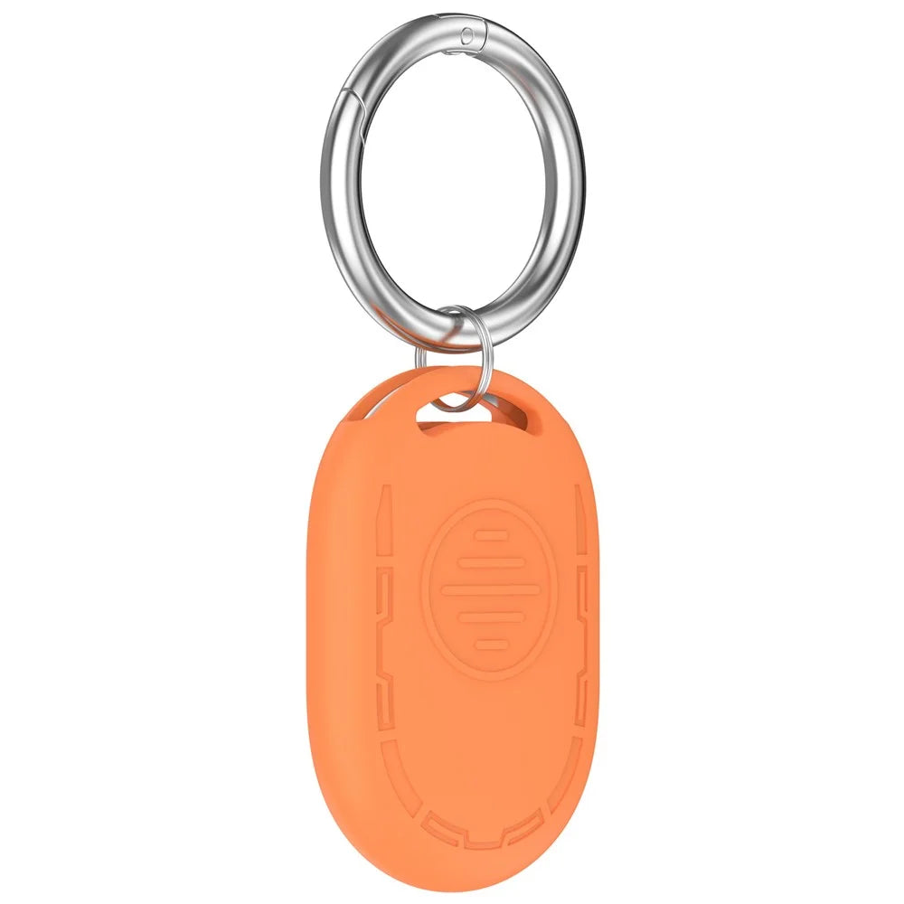 For Xiaomi Tag Silicone Case Anti-lost Device Tracker Protective Cover - Orange - 1