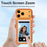 T1 Ultra 4.02 Inch Touchscreen Wireless Phone Screen Mirroring Device for Selfie Rear Camera - Gray - 2