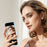T1 Ultra 4.02 Inch Touchscreen Wireless Phone Screen Mirroring Device for Selfie Rear Camera - Gray - 5