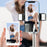 T1 Ultra 4.02 Inch Touchscreen Wireless Phone Screen Mirroring Device for Selfie Rear Camera - Gray - 6