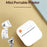 A35 Mini Thermal Printer 200 DPI Bluetooth-compatible Inkless Portable Printer for Label Note Photo (APP: AumiLabel) - Green - 7