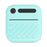 A36 Mini Thermal Printer 200 DPI Portable  Bluetooth-compatible Label Printer for Office Study (APP: AumiLabel) - Green - 2