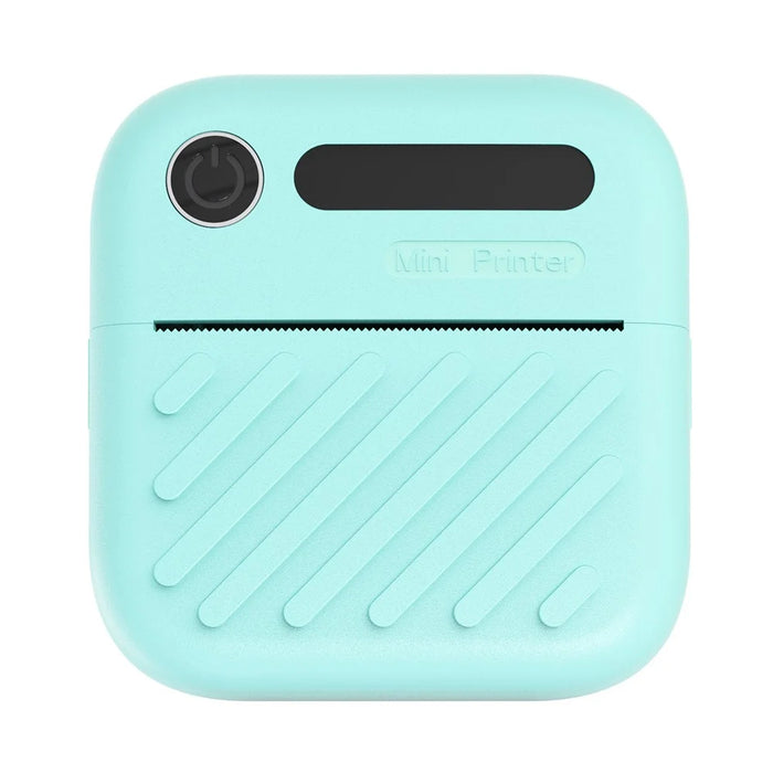 A36 Mini Thermal Printer 200 DPI Portable  Bluetooth-compatible Label Printer for Office Study (APP: AumiLabel) - Green - 2