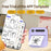 A36 Mini Thermal Printer 200 DPI Portable  Bluetooth-compatible Label Printer for Office Study (APP: AumiLabel) - Green - 6
