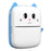 A9 Cartoon Cat Design Mini Thermal Printer 200 DPI Bluetooth-compatible Portable Pocket Printer (APP: AumiLabel) - Blue - 1