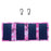 20W 4 Folds Portable Solar Panel Charger Pack IP65 Waterproof Foldable Outdoor Emergency Power Bank  - Pink - 2