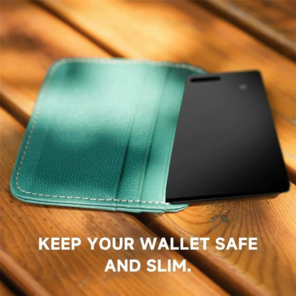 K2 Card Size Ultra Thin Wallet Locator IP68 Waterproof Item Finder Smart Tracker for iOS Android - 3