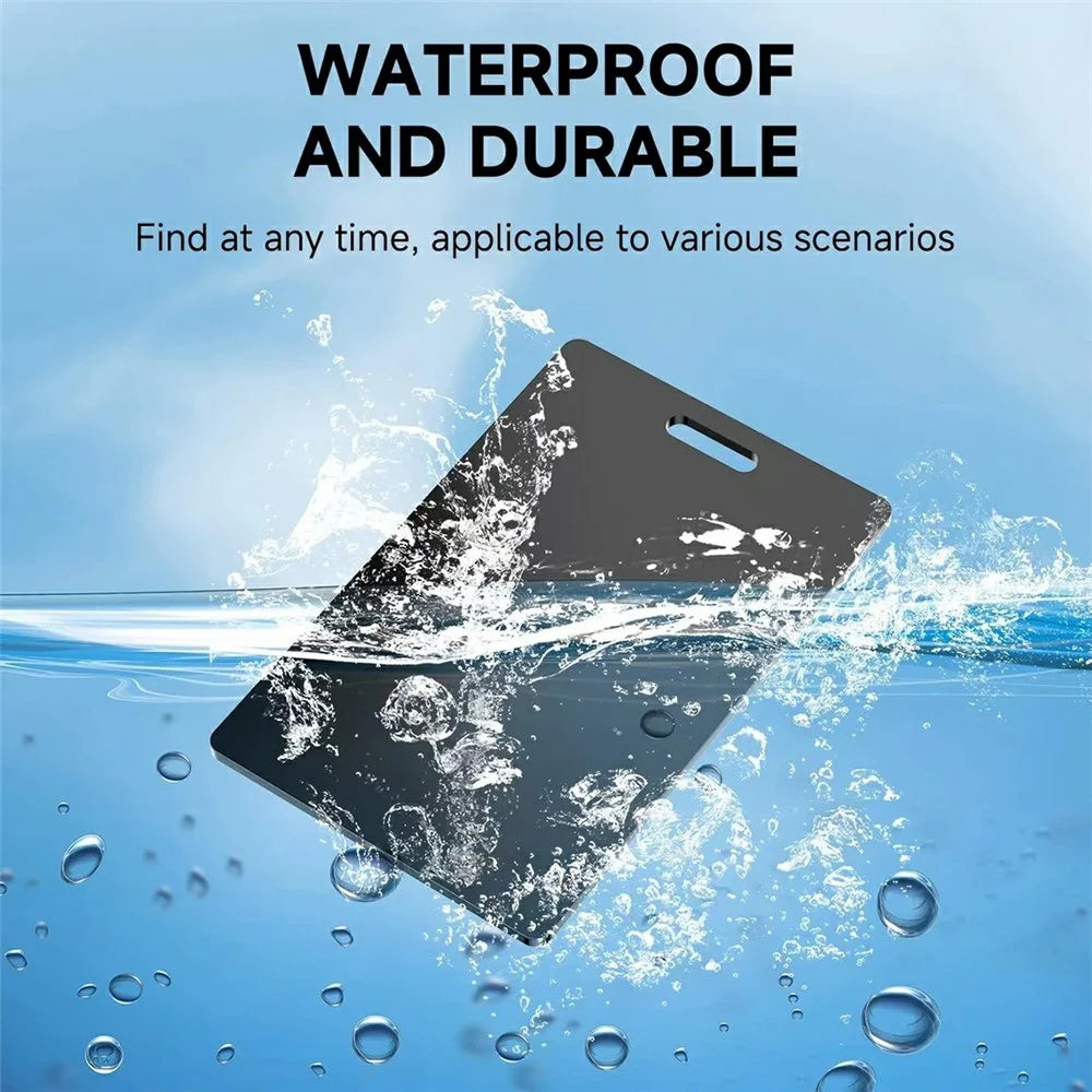 K2 Card Size Ultra Thin Wallet Locator IP68 Waterproof Item Finder Smart Tracker for iOS Android - 5