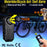 SF22R 113dB Wireless Remote Control Vibration Alarm Anti-Theft Device for Bicycle Motorcycle Electric Scooter - Black+Square Remote - 6