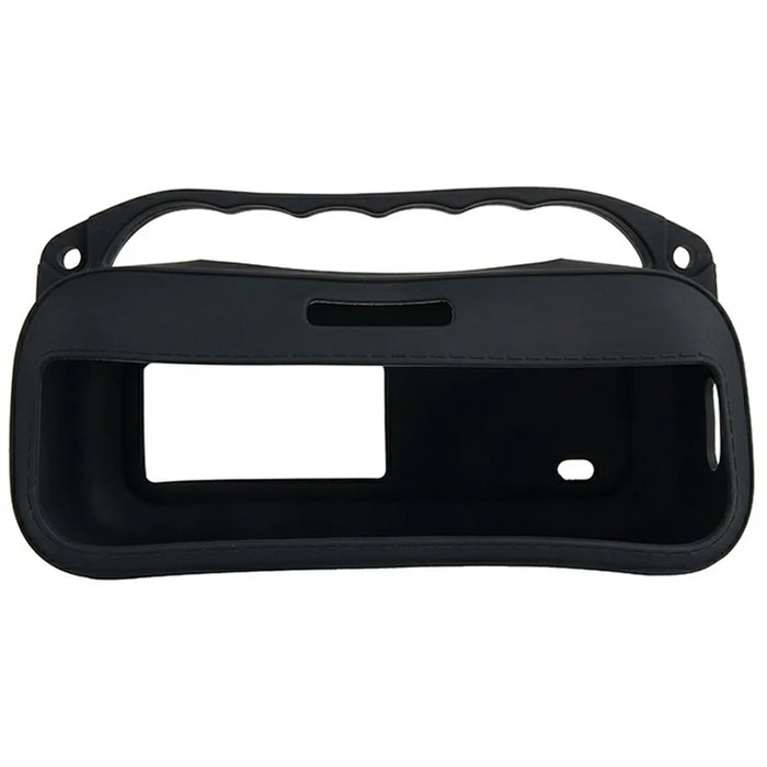 Silicone Case for Bose SoundLink Plus Speaker Dustproof Shockproof Portable Protective Cover with Carabiner Shoulder Strap - Black - 2