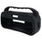 Silicone Case for Bose SoundLink Plus Speaker Dustproof Shockproof Portable Protective Cover with Carabiner Shoulder Strap - Black - 3