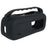 Silicone Case for Bose SoundLink Plus Speaker Dustproof Shockproof Portable Protective Cover with Carabiner Shoulder Strap - Black - 4