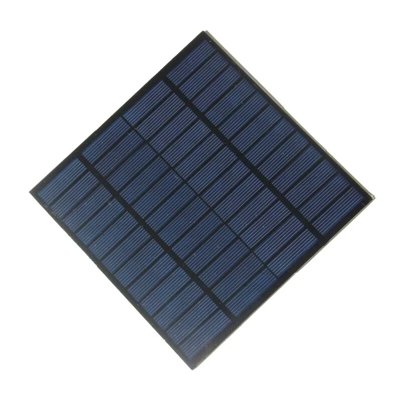 3W Solar Panel Charger Type-C Outdoor Security Camera Monocrystalline Silicon Charging Board for Surveillance - 145X145mm - 4