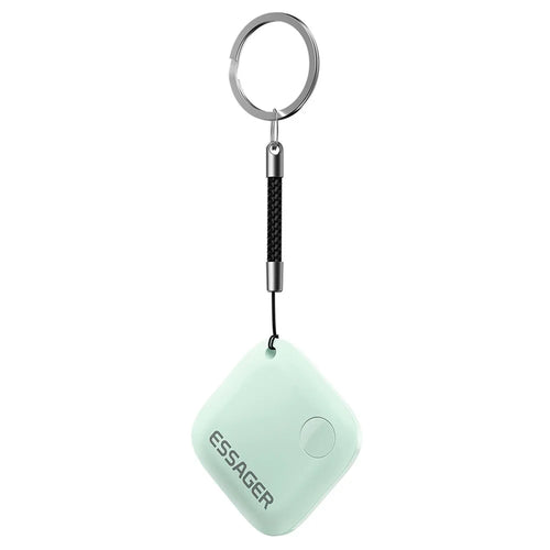 ESSAGER WWQ Tag Smart Tracker Mini Item Finder Anti-Lost Device for Keys Backpack - Green - 1