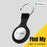 ESSAGER 4Pcs Smart Tag Tracker Anti-Lost Device Keys Bags Locator Compatible with Find My App - Black - 3