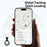 ESSAGER 4Pcs Smart Tag Tracker Anti-Lost Device Keys Bags Locator Compatible with Find My App - Black - 4