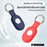 For Xiaomi Tag Tracker Silicone Case Dustproof Portable Protective Cover with Keychain Ring - Pink - 7
