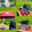 M3-box Type-C Audio Adapter 24bit Digital Stereo Sound Card Live Streaming Converter for Broadcasting - Red - 5