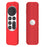 Remote Controller Silicone Protective Sleeve Cover for Apple TV 4K 2021 / Apple TV 2022 (Gen 7) - Red - 1