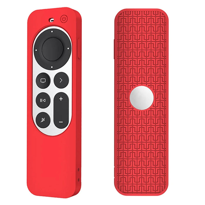 Remote Controller Silicone Protective Sleeve Cover for Apple TV 4K 2021 / Apple TV 2022 (Gen 7) - Red - 1