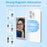 FEELWORLD MC4 4.02 Inch Magnetic Wireless Selfie Monitor Screen Bluetooth-compatible Remote Control Camera Mirroring Screen for Vlog Live Streaming iPhone Android - 6