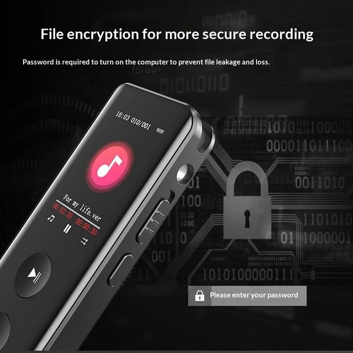 N5 32GB Digital Voice Recorder Noise Cancelling HD Audio Professional Portable Recording Device for Meetings Lectures Interviews - 4