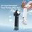 USAMS ZB361 Ice-Cooling Handheld Fan 2000mAh Digital Display 100-Speed Adjustable Fan for Outdoor - Black - 2