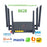 VEMO B628 4G LTE WiFi Router Cat.4 150Mbps 6 External Antennas Type-C Powered Global SIM Card Home Office Router - EU Plug - 4