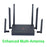 VEMO B628 4G LTE WiFi Router Cat.4 150Mbps 6 External Antennas Type-C Powered Global SIM Card Home Office Router - EU Plug - 7