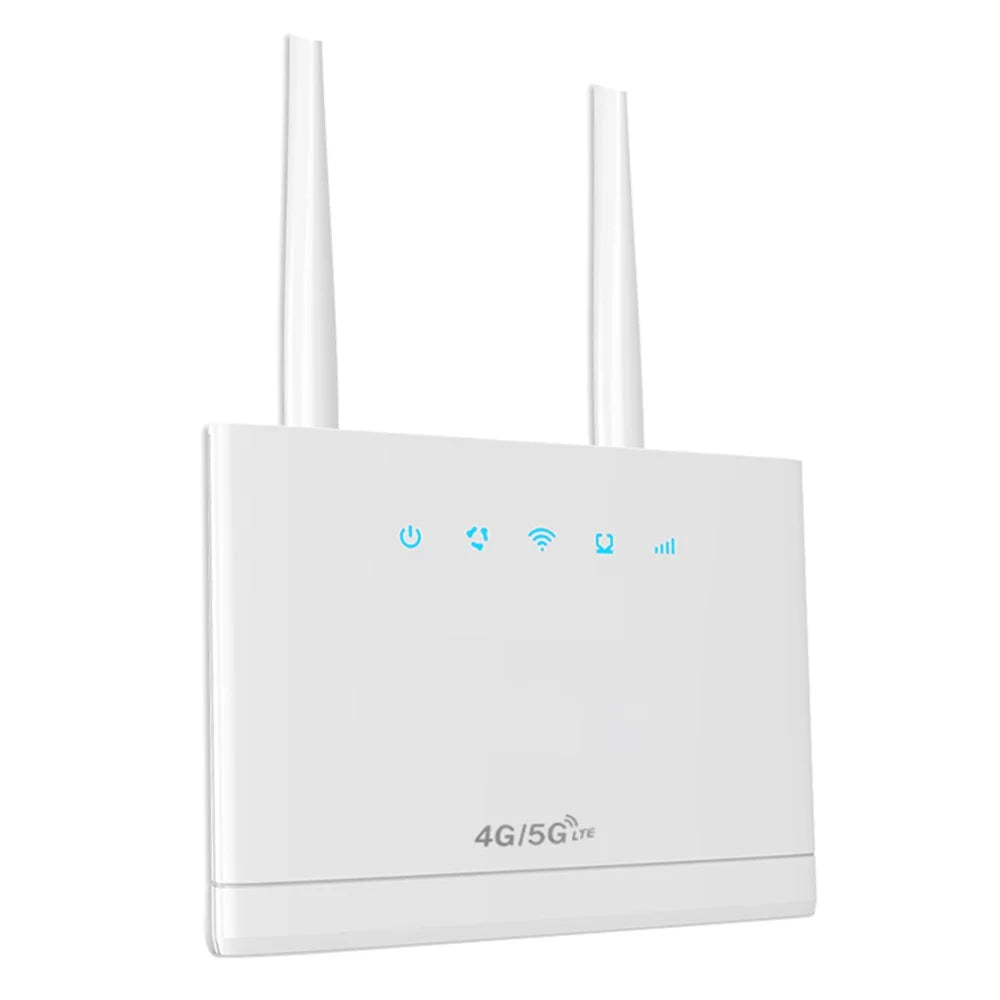 R311 Pro SIM Card WiFi Router 32 Users 300Mbps Wireless Mobile Hotspot CPE 4G LTE Router for Home Office - EU Plug - 1