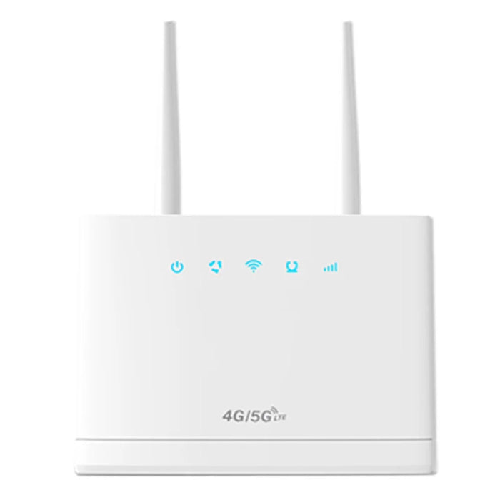R311 Pro SIM Card WiFi Router 32 Users 300Mbps Wireless Mobile Hotspot CPE 4G LTE Router for Home Office - EU Plug - 3