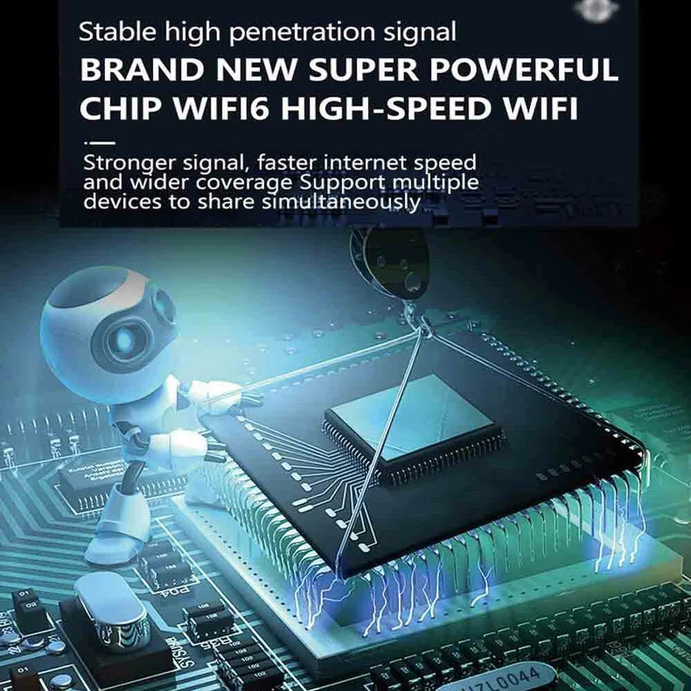 VEMO B618 4G WiFi Router 300Mbps External Antenna LAN Port Wireless Router - EU Plug - 3