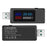 KWS-V30 6-in-1 USB Tester IPS Display DC Digital Voltage Power Timing Capacity Meter Detector - Black - 1