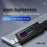 KWS-V30 6-in-1 USB Tester IPS Display DC Digital Voltage Power Timing Capacity Meter Detector - Black - 4