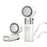 MOMAX IF21 1-Degree FREEZE Handheld Cooling Fan TEC Semiconductor 20°C Instant Cooling 100 Speed Levels Portable Fan for Outdoor Travel - White - 1