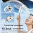 MOMAX IF22 1-Degree GO CLAMP Umbrella Clip Fan 2000mAh 5-Speed Foldable Mini Fan for Outdoor Cooling - White - 3