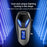 K13-2X Motorcycle Bluetooth-compatible Helmet Intercom Headset IP65 Waterproof 40H Battery Wireless Headphones for Riding - Black - 5