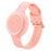 For Apple AirTag (2nd Generation) / AirTag Silicone Wristband Waterproof Protective Strap with Secure Closure Tracker Holder - Pink - 1