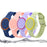 For Apple AirTag (2nd Generation) / AirTag Silicone Wristband Waterproof Protective Strap with Secure Closure Tracker Holder - Pink - 7