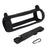 Soft Silicone Case for JBL Flip 7 Bluetooth-compatible Speaker Protective Cover with Shoulder Strap Carabiner - Black - 1