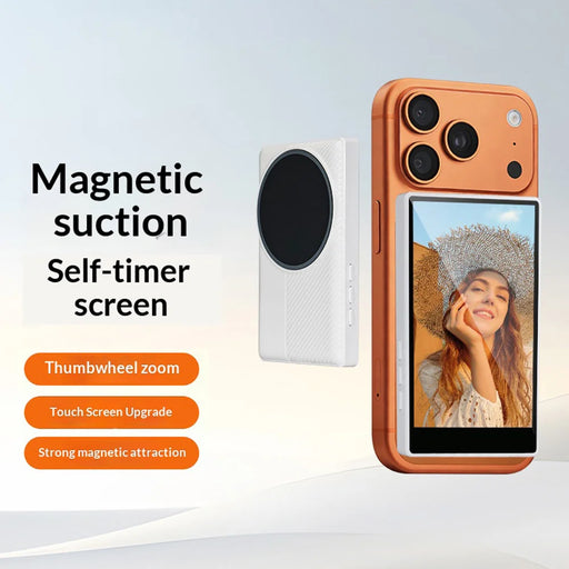 FUNSNAP OD40 3.97 Inch Magnetic Mount Phone Rear Camera Touch Screen Selfie Monitor Display - 2