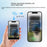 FUNSNAP OD40 3.97 Inch Magnetic Mount Phone Rear Camera Touch Screen Selfie Monitor Display - 3