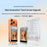 FUNSNAP OD40 3.97 Inch Magnetic Mount Phone Rear Camera Touch Screen Selfie Monitor Display - 5